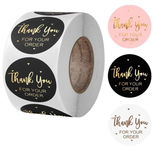 PerfectThanksNZ Custom Stickers Thank You Stickers