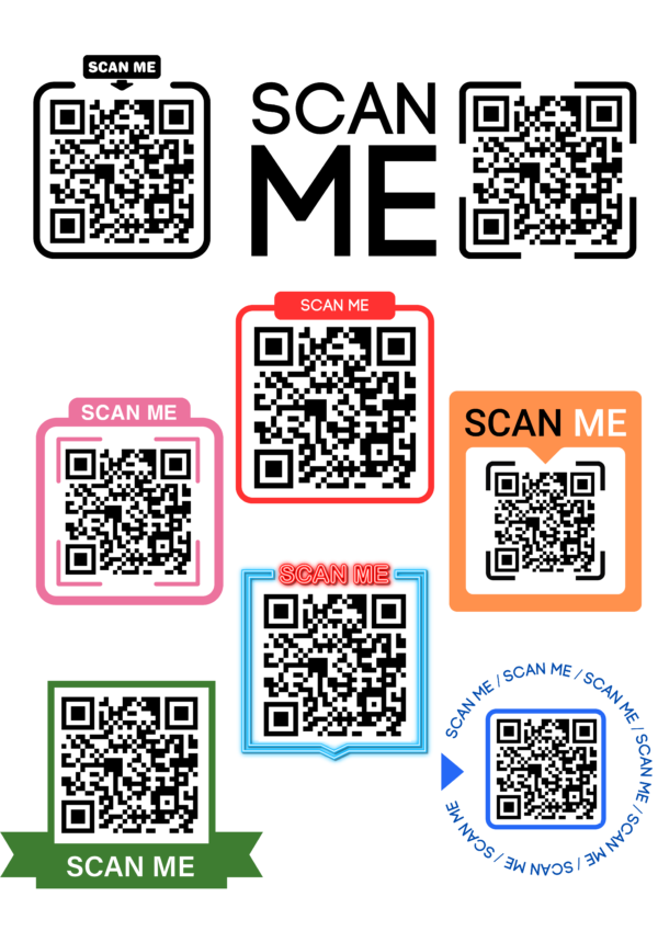 Custom QR Code PerfectThanksNZ Custom Stickers