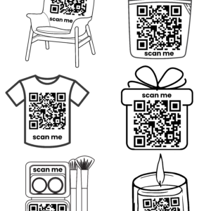 Custom QR Codes PerfectThanksNZ Custom Stickers